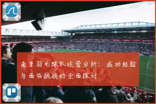 南京羽毛球队运营分析：成功经验与面临挑战的全面探讨